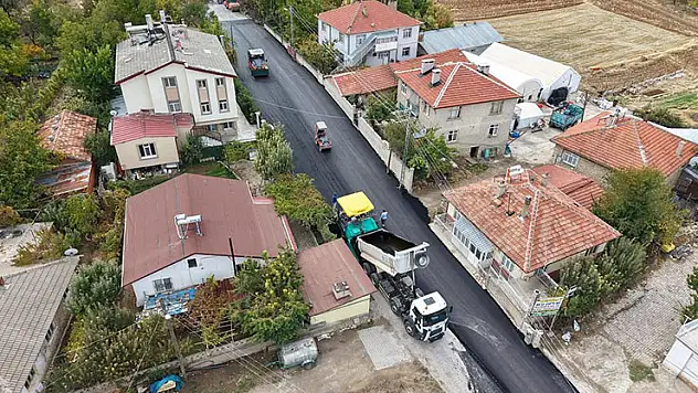 Konya'nın o ilçesinde yollar Avrupa standardında