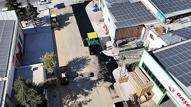 Konya'nın o mahallesinde asfalt çalışmaları başladı
