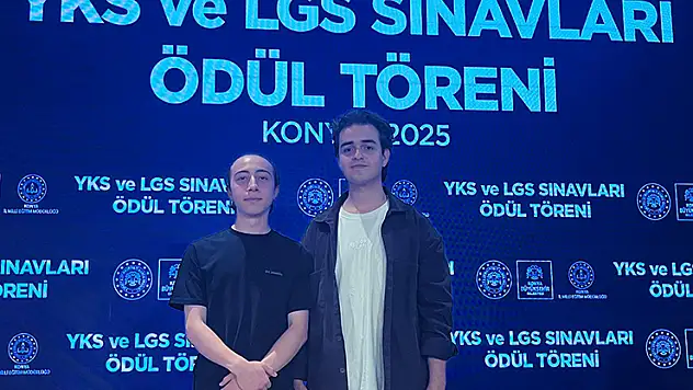 Konya'nın YKS gururları Yeni Meram'a konuştu