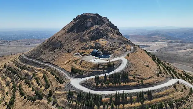 Konya'nın zirvesindeki Gevale Kalesi'nde 3. etap çalışmaları sürüyor