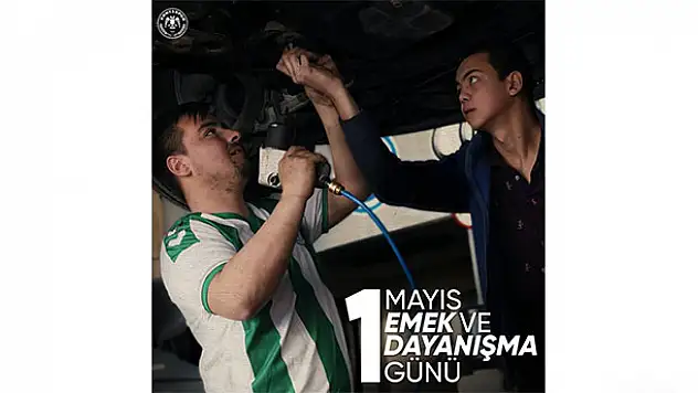 Konyaspor, 1 Mayıs'ı kutladı