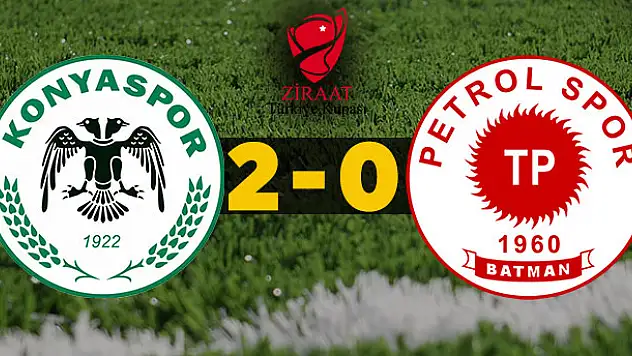 Konyaspor-2-  Batman Petrolspor-0