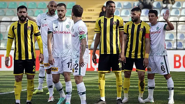 Konyaspor, 2 puanı İstanbul'da bıraktı