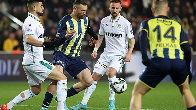 Konyaspor, 421 pozisyonla ikinci sırada 