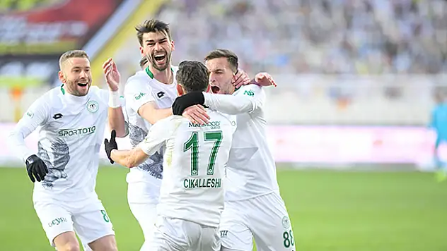 Konyaspor 57 günlük hasreti bitirdi