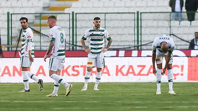 Konyaspor'a evinde soğuk duş