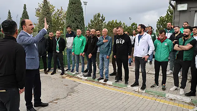Konyaspor'a, Fenerbahçe maçı öncesi moral ziyareti