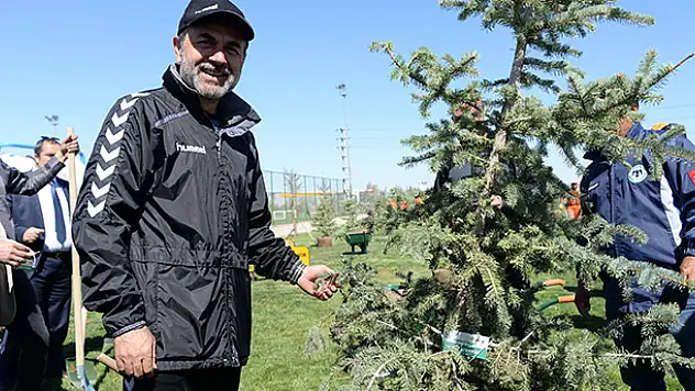 Konyaspor ağaç dikti