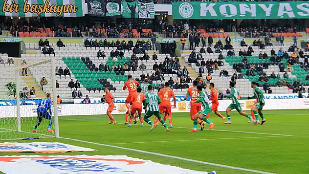Konyaspor- Alanyaspor l MAÇ SONUCU (2-2)