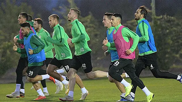 Konyaspor, Alanyaspor maçı hazırlıklarına başladı