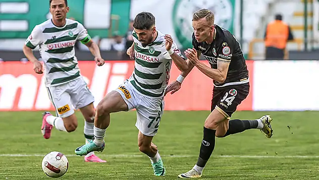 KONYASPOR, AVANTAJ YİTİRDİ!
