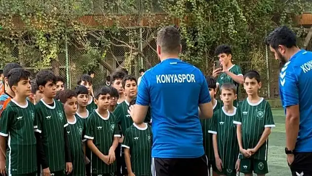 Konyaspor, Bakü'de faaliyetlerine başladı