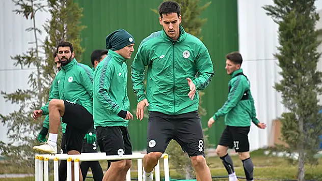 Konyaspor, Başakşehir maçı hazırlıkları devam ediyor
