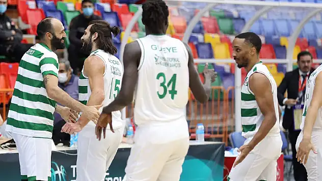 Konyaspor Basket 5'te 5 hedefinde 