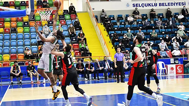 Konyaspor Basket mağlup!
