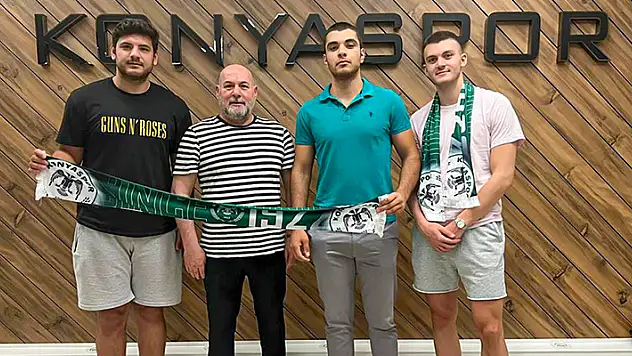 Konyaspor Basketbol'da 3 imza birden