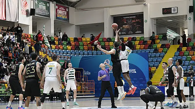 Konyaspor Basketbol, ilk yarının son sınavında