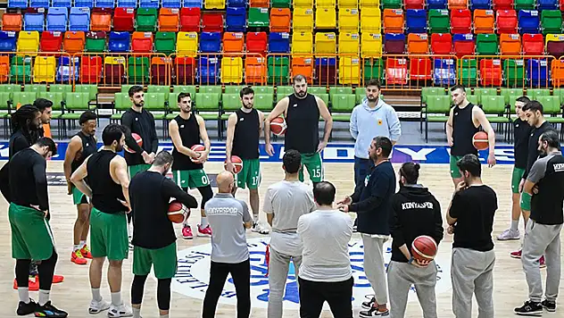 Konyaspor Basket'te Iğdır hazırlığı sürüyor