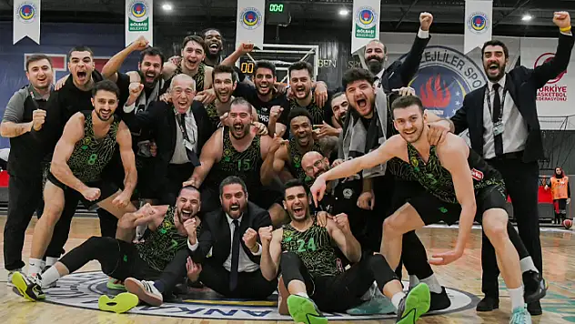 Konyaspor Basket'ten muhteşem zafer
