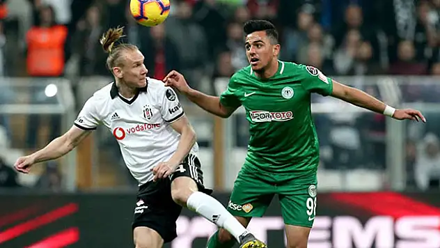 Konyaspor Beşiktaş'a iç sahada kaybetmiyor