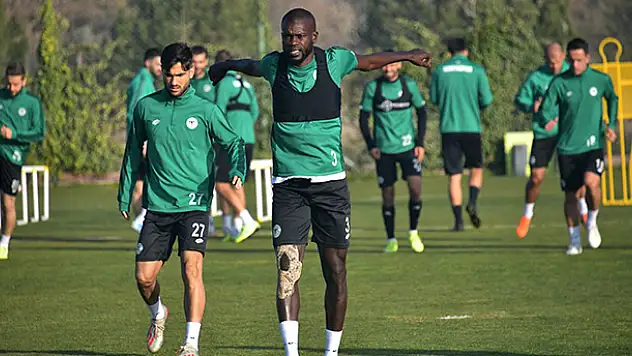 Konyaspor Beşiktaş maçı hazırlıklarına yeniden başladı