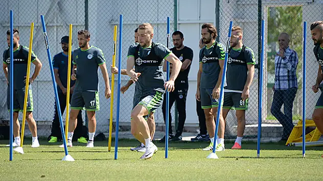 Konyaspor Beşiktaş maçına hazırlanıyor