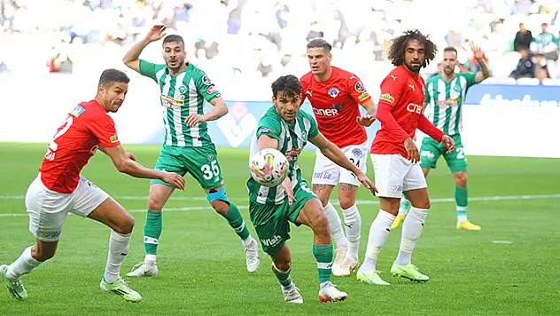 Konyaspor bir sıra geriledi
