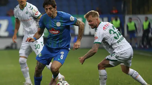 Konyaspor bir sıra geriledi!