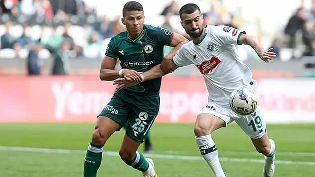 Konyaspor bir sıra yükseldi
