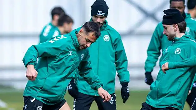Konyaspor bugün izinli, topbaşı yarın