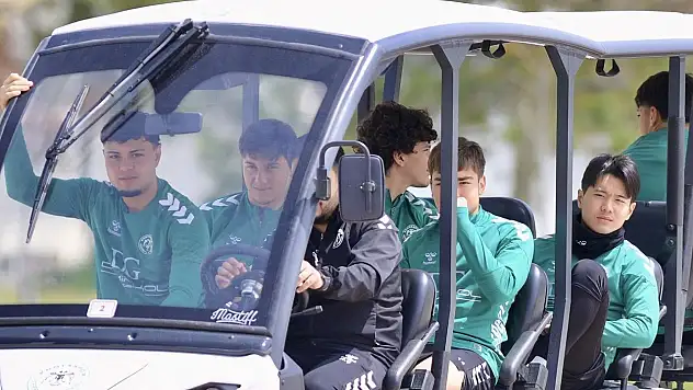 Konyaspor bugün izinli, topbaşı yarın