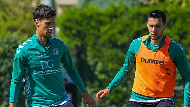 Konyaspor bugün tek idman yaptı