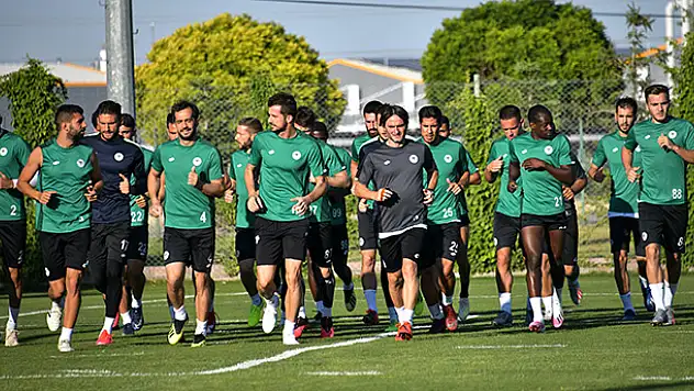 Konyaspor, Çaykur Rizespor maçı hazırlıklarına başladı