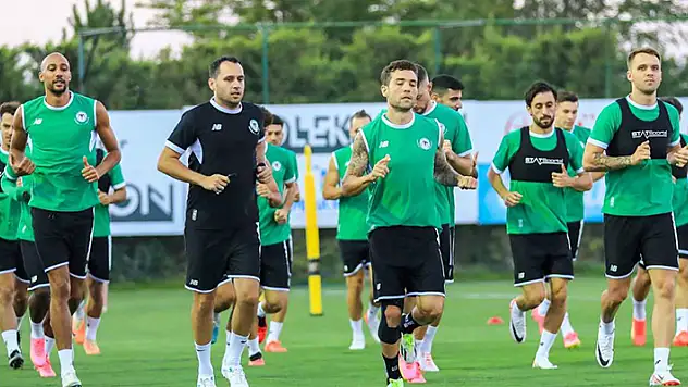 Konyaspor, Çaykur Rizespor maçı hazırlıklarına başladı
