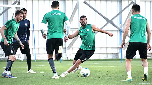 Konyaspor, Çaykur Rizespor maçı hazırlıklarını sürdürdü