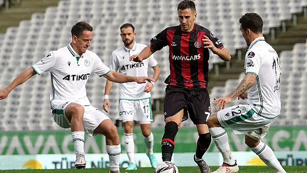 Konyaspor çeyrek final için sahada 