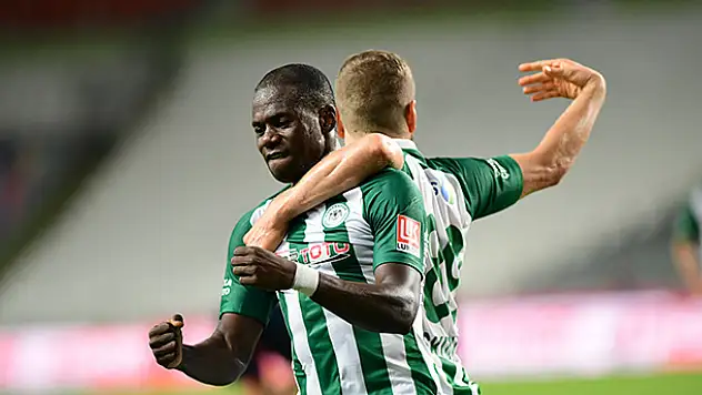 Konyaspor'da 13 isim gol attı