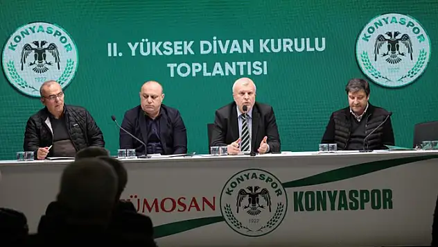 Konyaspor'da 2. Yüksek Divan Kurulu toplantısı yapıldı
