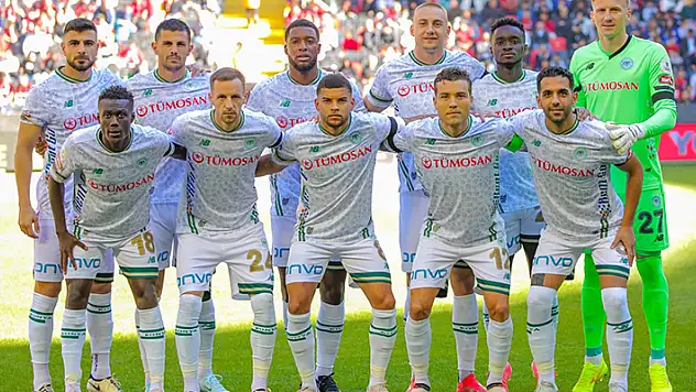 Konyaspor'da 3 santrfor, tek gol
