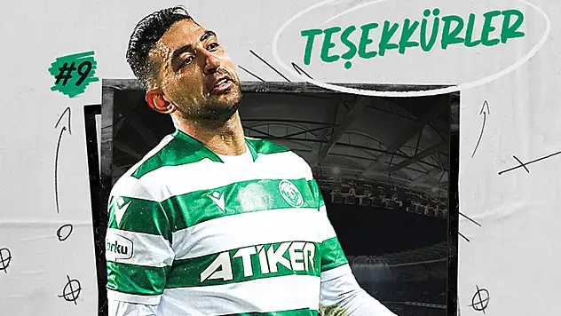 Konyaspor'da 6 futbolcuya teşekkür edildi