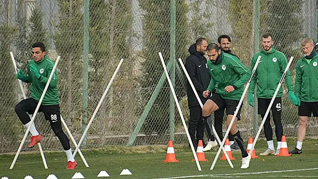 Konyaspor'da Akhisarspor maçı hazırlıkları devam ediyor