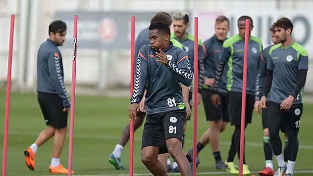Konyaspor'da Antalyaspor maçı hazırlıkları sürüyor