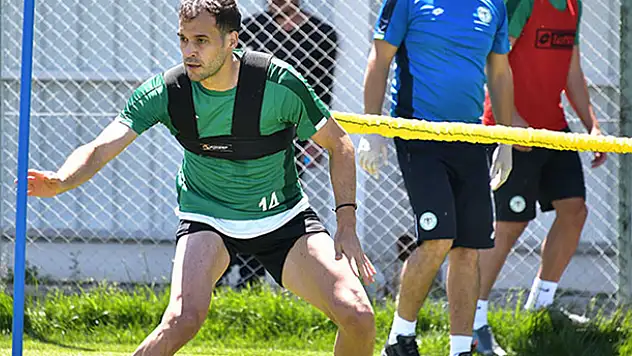 Konyaspor'da antrenman günlüğü