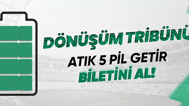 Konyaspor'da Atık Pil Projesi devam ediyor