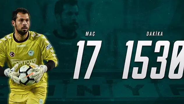 Konyaspor'da en fazla süre alan ismi Serkan Kırıntılı oldu