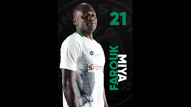 Konyaspor'da Farouk Miya ile yollar ayrılacak