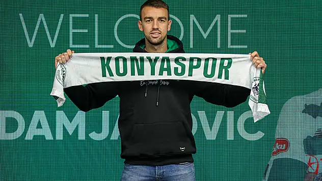 Konyaspor'da Filip Damjanovic imzayı attı
