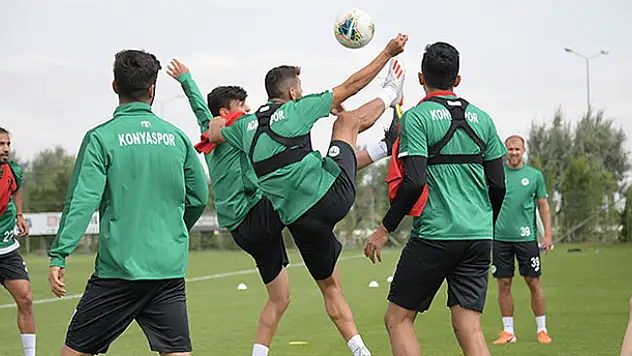 Konyaspor'da Galatasaray maçı hazırlıkları başladı