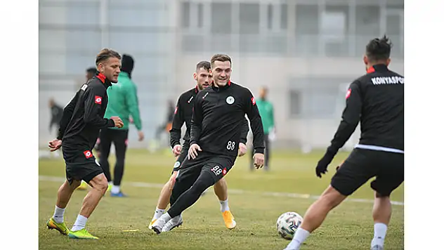 Konyaspor'da Gaziantep FK maçı hazırlıkları