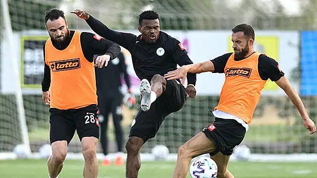 Konyaspor'da Gaziantep FK maçı hazırlıkları devam ediyor